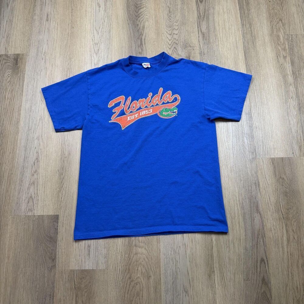Florida Gators Shirt Mens Large Blue NCAA College Football Soffe Graphic Tee